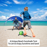 Whale-Shaped Beach Wind Shelter – Ultra-Light 1 kg Portable Sun Shade Tent, Spacious for 2-3 People, Quick Setup Open Design for Seaside Relaxation and Family Outings (Pink) In Australia - Darrahopens