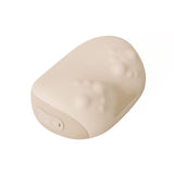 Multifunctional Neck Shoulder Massage Pillow with Heat Support for Home Relaxation, Ideal for Bed Sofa Lounging and Full Body Comfort (Beige)