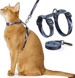 Adjustable Anti-Escape Cat Harness and Leash Set – Soft, Breathable, and Lightweight for Safe Outdoor Adventures with Your Feline Friend (Black) In Australia - Darrahopens