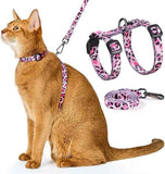 Adjustable Anti-Escape Cat Harness and Leash Set – Soft, Breathable, and Lightweight for Safe Outdoor Adventures with Your Feline Friend (Pink) In Australia - Darrahopens