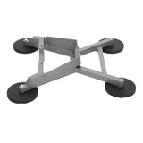 Magnetic Vehicle Mount for Starlink Mini, Aluminium Alloy Car Mount with 4 Heavy-Duty Magnetic Bases, X-Shape Stable Bracket for Outdoor Travel, Marine and Off-Road Use (Grey)