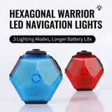 Rechargeable LED Dog Collar Light – IPX4 Waterproof Night Safety Beacon for Walks, Hiking & Camping, 3 Flashing Modes, USB-Powered, Keeps Your Pet Brightly Visible and Secure in Low Light (Red)