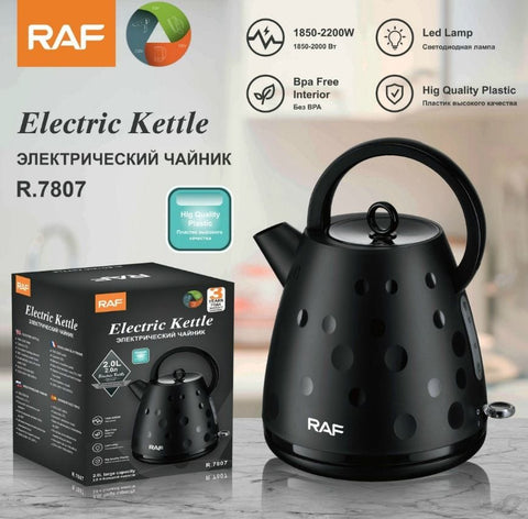 Darrahopens Appliances > Kitchen Appliances > Kettles Electric Kettle 2L Large Capacity Rapid Boil Water Heater with Wide Top Handle and Clear Water Level Window for Home Office Tea and Coffee (Black) In Australia - Darrahopens