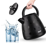 Darrahopens Appliances > Kitchen Appliances > Kettles Electric Kettle 2L Large Capacity Rapid Boil Water Heater with Wide Top Handle and Clear Water Level Window for Home Office Tea and Coffee (Black) In Australia - Darrahopens