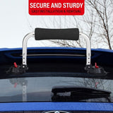 Heavy-Duty Kayak Roof Load Assist with Suction Cup Mount, Adjustable Height Support for Kayaks, Surfboards, and Canoes, Universal Fit for Most Vehicles, Lightweight Aluminum Alloy Construction for Easy and Secure Car Top Loading (Black)