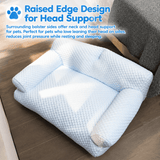 Darrahopens Pet Care > Dog Supplies > Dog Beds Cooling Pet Sofa Bed for Cats and Dogs, Breathable Ice Silk Bean Fabric with Supportive Edges, Removable Washable Cover, Non-Slip Bottom, Ideal for Summer Lounging in Living Rooms and Bedrooms (Light Grey, 2XL) In Australia - Darrahopens