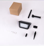 Darrahopens Home & Garden > Garden Lights > Other Outdoor Lights Solar Powered Outdoor Landscape Spotlights with IP65 Waterproof ABS+PC Construction, Dual Color Temperature Options for Garden Pathway Wall and Patio Ambient Lighting, Easy Ground Insert or Wall Mount Installation (4PCS, 3200K（Warm White）)