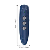 Handheld Ultrasonic Anti-Barking Training Device for Dogs, Safe and Humane Deterrent with LED Light, Indoor and Outdoor Use (Black) In Australia - Darrahopens