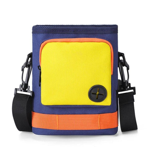 Versatile Dog Training Treat Pouch – Convenient Crossbody & Belt Bag Design for Walks, Outdoor Adventures, and On-the-Go Moments – Holds Treats, Waste Bags, Phone, Keys, and Everyday Essentials (RoyalBlue)