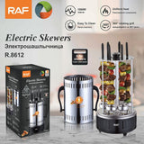 Darrahopens Home & Garden > BBQ > BBQs & Accessories Versatile Vertical Rotating Electric Grill Skewer Machine for Even Cooking and Delicious Homemade Kebabs, Perfect for Family Dinners and Small Gatherings with Friends (Silver) In Australia - Darrahopens