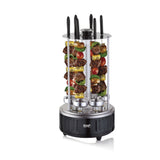 Darrahopens Home & Garden > BBQ > BBQs & Accessories Versatile Vertical Rotating Electric Grill Skewer Machine for Even Cooking and Delicious Homemade Kebabs, Perfect for Family Dinners and Small Gatherings with Friends (Silver) In Australia - Darrahopens