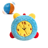 Interactive Rechargeable Electric Plush Dog Toys with Vibration and Sound – Self-Playing Wiggling Puppy Companion for Solo Entertainment and Interactive Play (Alarm Clock) In Australia - Darrahopens