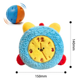 Interactive Rechargeable Electric Plush Dog Toys with Vibration and Sound – Self-Playing Wiggling Puppy Companion for Solo Entertainment and Interactive Play (Alarm Clock) In Australia - Darrahopens