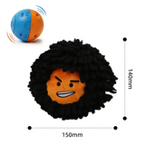 Interactive Rechargeable Electric Plush Dog Toys with Vibration and Sound – Self-Playing Wiggling Puppy Companion for Solo Entertainment and Interactive Play (Black Coal Briquette) In Australia - Darrahopens