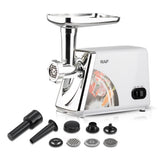 Darrahopens Appliances > Kitchen Appliances > Food Mixers & Blenders Electric Meat Grinder with Stainless Steel Blades and Metal Hopper for Home Kitchen Mincing, Sausage Stuffing and Kibbeh Making (White) In Australia - Darrahopens