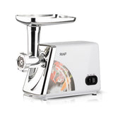 Darrahopens Appliances > Kitchen Appliances > Food Mixers & Blenders Electric Meat Grinder with Stainless Steel Blades and Metal Hopper for Home Kitchen Mincing, Sausage Stuffing and Kibbeh Making (White) In Australia - Darrahopens