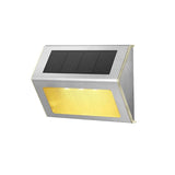 Solar Powered Step Lights for Outdoor Stairs, Stainless Steel & ABS Waterproof LED Step Light with Auto On/Off, Warm White or Cool White Options for Garden, Patio, Walkway, and Fence Night Illumination (24PCS, 6000K Cool White)