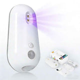 2-in-1 Motion Sensor Toilet UV Sterilizer Light with RGB Night Light – Automatic Disinfection, Waterproof Rechargeable Design for Bathroom Hygiene (1PCS)