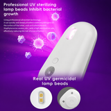 2-in-1 Motion Sensor Toilet UV Sterilizer Light with RGB Night Light – Automatic Disinfection, Waterproof Rechargeable Design for Bathroom Hygiene (2PCS)