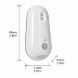 2-in-1 Motion Sensor Toilet UV Sterilizer Light with RGB Night Light – Automatic Disinfection, Waterproof Rechargeable Design for Bathroom Hygiene (3PCS)