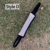 Interactive Tug-of-War Rope Toy for Dogs – Durable Natural Jute Bite Stick with Soft Handles, Perfect for Chewing, Fetch, Obedience Training, and Multi-Dog Play in Home or Outdoor Settings (A)