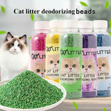 Premium Cat Litter Deodorizer Beads – Natural Odor Eliminator for Litter Box, Long-Lasting Scented Crystals with Lavender, Rose, Lemon, Green Apple & Jasmine, Pet-Safe Fragrance-Free Formula (Blue) In Australia - Darrahopens
