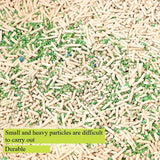 Premium Cat Litter Deodorizer Beads – Natural Odor Eliminator for Litter Box, Long-Lasting Scented Crystals with Lavender, Rose, Lemon, Green Apple & Jasmine, Pet-Safe Fragrance-Free Formula (Green)