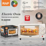Darrahopens Appliances > Kitchen Appliances > Ovens Compact 7L Countertop Electric Oven with Adjustable Temperature and Timer, Metal Housing, Visible Glass Door, Perfect for Toasting Bread and Roasting Small Meals at Home (Beige)