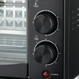 Darrahopens Appliances > Kitchen Appliances > Ovens Compact 7L Countertop Electric Oven with Adjustable Temperature and Timer, Metal Housing, Visible Glass Door, Perfect for Toasting Bread and Roasting Small Meals at Home (Beige)