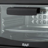Darrahopens Appliances > Kitchen Appliances > Ovens Compact 7L Countertop Electric Oven with Adjustable Temperature and Timer, Metal Housing, Visible Glass Door, Perfect for Toasting Bread and Roasting Small Meals at Home (Beige)