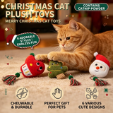 Delightful Christmas Catnip Cat Toys Set with Crinkle Sound – Soft Plush Biting and Kicking Playmates for Your Feline, Perfect Holiday Gift to Keep Indoor Cats Entertained and Self-Amusing (Christmas Stocking) In Australia - Darrahopens