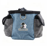 Pet Training Treat Pouch Waist Bag – Portable Hands-Free Fanny Pack for Dog Walking, Outdoor Hiking, and Everyday Carry, Thickened Wear-Resistant Fabric with Waterproof Lining, Holds Kibble, Poop Bags, Phone, and Small Essentials (Black)