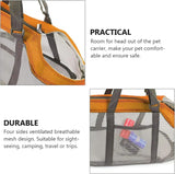 Cozy Mesh Pet Carrier for Cats and Small Dogs – Breathable, Portable Tote Bag with Wide Head Opening, Perfect for Daily Walks, Vet Visits, and Short Trips (Green & Gray)