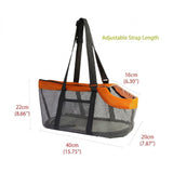 Cozy Mesh Pet Carrier for Cats and Small Dogs – Breathable, Portable Tote Bag with Wide Head Opening, Perfect for Daily Walks, Vet Visits, and Short Trips (Red & Green) In Australia - Darrahopens