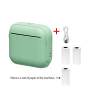 Mini Bluetooth Thermal Printer for Study, Journaling, and Labeling – Inkless Wireless Printing with App Control, Perfect for Students, DIY Lovers, and Home Organization Gifts (Green) In Australia - Darrahopens