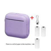 Mini Bluetooth Thermal Printer for Study, Journaling, and Labeling – Inkless Wireless Printing with App Control, Perfect for Students, DIY Lovers, and Home Organization Gifts (Purple) In Australia - Darrahopens