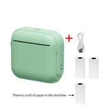 Mini Bluetooth Thermal Printer for Study, Journaling, and Labeling – Inkless Wireless Printing with App Control, Perfect for Students, DIY Lovers, and Home Organization Gifts (White)