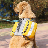 Self-Supporting Dog Backpack Vest with Dual Side Pockets – Hands-Free Canine Carrier for Hiking, Walking, and Outdoor Adventures, Let Your Dog Haul Treats, Water, and Essentials in Style (Blue)
