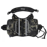 Self-Supporting Dog Backpack Vest with Dual Side Pockets – Hands-Free Canine Carrier for Hiking, Walking, and Outdoor Adventures, Let Your Dog Haul Treats, Water, and Essentials in Style (Green)