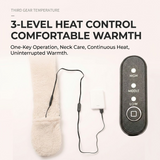USB-Powered Heated Scarf with 3 Temperature Settings, Knitted Jacquard Design, Soft Fleece Lining, Ideal for Winter Outdoor and Home Use, Machine Washable, Power Bank Not Included (Plaid Jacquard, Light Green) In Australia - Darrahopens