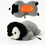 Keep cozy and warm with this adorable penguin-shaped heated plush toy, perfect for relaxing at home, reading, or as a thoughtful gift for any occasion.