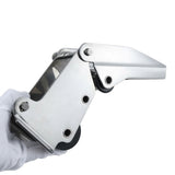Darrahopens Outdoor Recreation > Boating > Boating Accessories Foldable Boat Anchor Roller with Dual Rollers for Marine Bow Applications, Corrosion Resistant Stainless Steel Construction, Assists Anchor Launch and Retrieval While Protecting Boat Bow (Silver) In Australia - Darrahopens