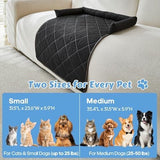 Cooling Pet Mat with Bolster Side Support – Scratch-Resistant, Self-Cooling, Non-Slip Base for Cats & Small to Medium Dogs, Perfect for Sofa, Floor, Car, or Outdoor Use (S, Orange)