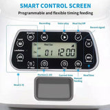 Smart Pet Automatic Feeder with 3.5L Capacity, Timed Portion Control, WiFi Remote Control, Voice Call Feature, Dual Power Supply for Cats and Small Dogs, Ideal for Indoor Use While You Are Away (B（WiFi ）) In Australia - Darrahopens