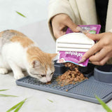 Pet Wet Food Pouch Scraper – Effortlessly squeeze every last bit of cat or dog wet food, paste, or puree from pouches without mess. Ideal for home feeding, this handy tool helps reduce waste and keeps hands clean during daily mealtime. (Red)