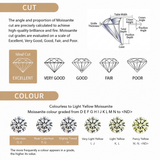 Elegant Moissanite Tennis Bracelet in 925 Sterling Silver with 18K Gold and Rhodium Plating, Featuring Certified Sparkling Stones for Daily Wear and Formal Occasions, Available in Multiple Lengths and Stone Sizes (4.0mm, 16.5cm（6.5in）)
