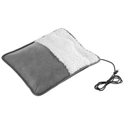 USB Heated Foot Warmer Pad – Ultra-Soft Crystal Velvet, Fast Heating & Constant 50°C, Portable for Home Office Car, Use with Power Bank Computer USB Ports, Multi-Purpose Warmth for Feet Knees Shoulders (Grey) In Australia - Darrahopens