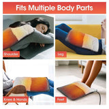 USB Heated Foot Warmer Pad – Ultra-Soft Crystal Velvet, Fast Heating & Constant 50°C, Portable for Home Office Car, Use with Power Bank Computer USB Ports, Multi-Purpose Warmth for Feet Knees Shoulders (Grey) In Australia - Darrahopens