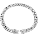 Sparkling Diamond-Studded Cuban Chain Pet Collar – Hip-Hop Bling Necklace for Cats and Small Dogs, Adjustable Fit, Gold, Silver, Rose Gold, or Pink Crystal Accents, Bold Fashion Statement for Your Furry Trendsetter (RoseGold, 65cm（26in）)