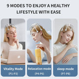 Wireless Octopus Head Massager with USB Charging – Ergonomic Scalp Relaxation Device for Home, Office, and Travel Use (White)